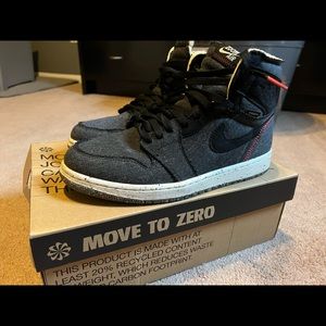 Jordan 1 High Zoom Cmfrt Crater Sz 9.5